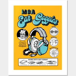 MCA Ear Goggles Posters and Art